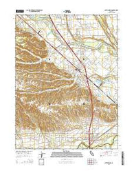 Cottonwood California Current topographic map, 1:24000 scale, 7.5 X 7.5 Minute, Year 2015