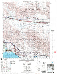 Cottonwood Spring California Historical topographic map, 1:50000 scale, 15 X 15 Minute, Year 2003