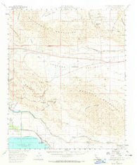 Cottonwood Spring California Historical topographic map, 1:62500 scale, 15 X 15 Minute, Year 1958