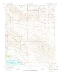 Cottonwood Spring California Historical topographic map, 1:62500 scale, 15 X 15 Minute, Year 1958