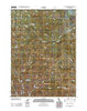 Cottonwood Peak California Historical topographic map, 1:24000 scale, 7.5 X 7.5 Minute, Year 2012
