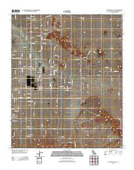 Cougar Buttes California Historical topographic map, 1:24000 scale, 7.5 X 7.5 Minute, Year 2012