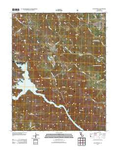Coulterville California Historical topographic map, 1:24000 scale, 7.5 X 7.5 Minute, Year 2012