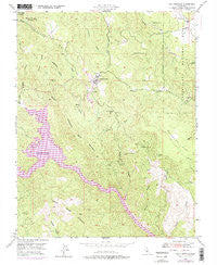 Coulterville California Historical topographic map, 1:24000 scale, 7.5 X 7.5 Minute, Year 1947