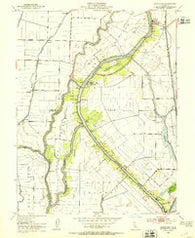 Courtland California Historical topographic map, 1:24000 scale, 7.5 X 7.5 Minute, Year 1952