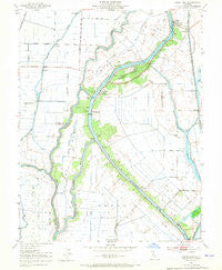 Courtland California Historical topographic map, 1:24000 scale, 7.5 X 7.5 Minute, Year 1952