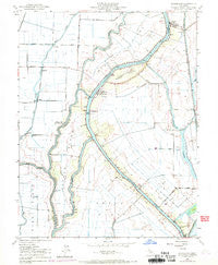 Courtland California Historical topographic map, 1:24000 scale, 7.5 X 7.5 Minute, Year 1952