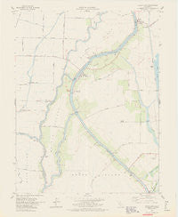 Courtland California Historical topographic map, 1:24000 scale, 7.5 X 7.5 Minute, Year 1978