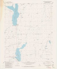 Courtright Reservoir California Historical topographic map, 1:24000 scale, 7.5 X 7.5 Minute, Year 1982