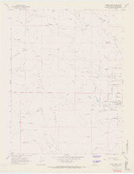 Covelo West California Historical topographic map, 1:24000 scale, 7.5 X 7.5 Minute, Year 1967