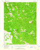 Covelo California Historical topographic map, 1:62500 scale, 15 X 15 Minute, Year 1952