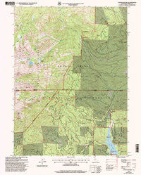 Covington Mill California Historical topographic map, 1:24000 scale, 7.5 X 7.5 Minute, Year 1998