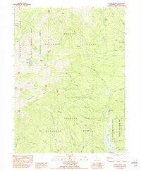Covington Mill California Historical topographic map, 1:24000 scale, 7.5 X 7.5 Minute, Year 1982
