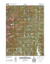 Covington Mill California Historical topographic map, 1:24000 scale, 7.5 X 7.5 Minute, Year 2012