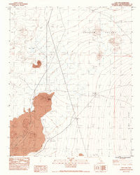 Cow Cove California Historical topographic map, 1:24000 scale, 7.5 X 7.5 Minute, Year 1983