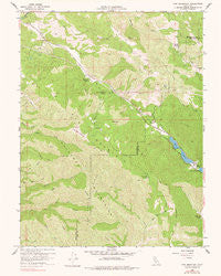 Cow Mountain California Historical topographic map, 1:24000 scale, 7.5 X 7.5 Minute, Year 1958