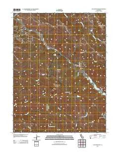 Cow Mountain California Historical topographic map, 1:24000 scale, 7.5 X 7.5 Minute, Year 2012