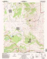 Coyote Flat California Historical topographic map, 1:24000 scale, 7.5 X 7.5 Minute, Year 1994