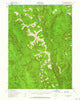 Coyote Peak California Historical topographic map, 1:62500 scale, 15 X 15 Minute, Year 1952