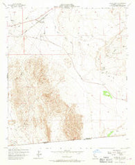 Coyote Wells California Historical topographic map, 1:24000 scale, 7.5 X 7.5 Minute, Year 1957