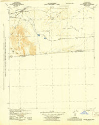 Coyote Wells California Historical topographic map, 1:62500 scale, 15 X 15 Minute, Year 1943
