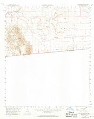Coyote Wells California Historical topographic map, 1:62500 scale, 15 X 15 Minute, Year 1957