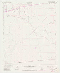 Coyote Wells California Historical topographic map, 1:24000 scale, 7.5 X 7.5 Minute, Year 1957