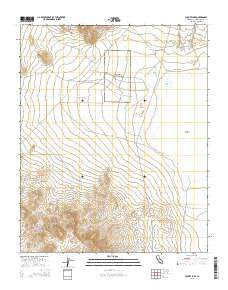 Coyote Lake California Current topographic map, 1:24000 scale, 7.5 X 7.5 Minute, Year 2015