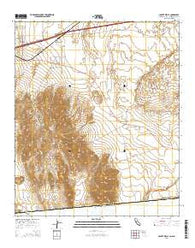 Coyote Wells California Current topographic map, 1:24000 scale, 7.5 X 7.5 Minute, Year 2015