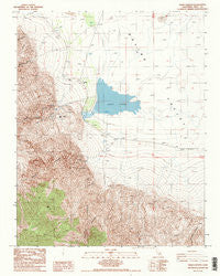 Craig Canyon California Historical topographic map, 1:24000 scale, 7.5 X 7.5 Minute, Year 1987