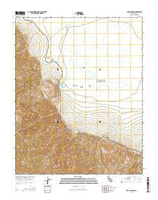 Craig Canyon California Current topographic map, 1:24000 scale, 7.5 X 7.5 Minute, Year 2015