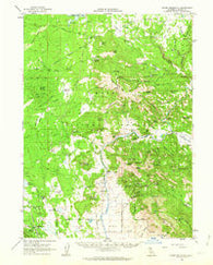 Crank Mountain California Historical topographic map, 1:62500 scale, 15 X 15 Minute, Year 1962