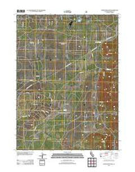 Crank Mountain California Historical topographic map, 1:24000 scale, 7.5 X 7.5 Minute, Year 2012