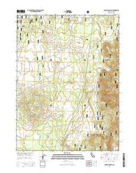 Crank Mountain California Current topographic map, 1:24000 scale, 7.5 X 7.5 Minute, Year 2015