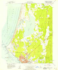 Crescent City California Historical topographic map, 1:24000 scale, 7.5 X 7.5 Minute, Year 1956