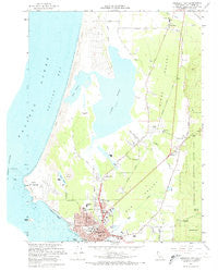 Crescent City California Historical topographic map, 1:24000 scale, 7.5 X 7.5 Minute, Year 1966