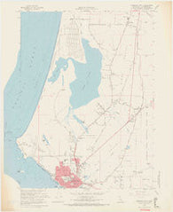 Crescent City California Historical topographic map, 1:24000 scale, 7.5 X 7.5 Minute, Year 1966