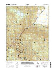 Crescent Mills California Current topographic map, 1:24000 scale, 7.5 X 7.5 Minute, Year 2015