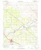 Cressey California Historical topographic map, 1:24000 scale, 7.5 X 7.5 Minute, Year 1961