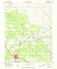 Cressey California Historical topographic map, 1:24000 scale, 7.5 X 7.5 Minute, Year 1961