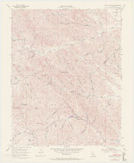 Crevison Peak California Historical topographic map, 1:24000 scale, 7.5 X 7.5 Minute, Year 1955