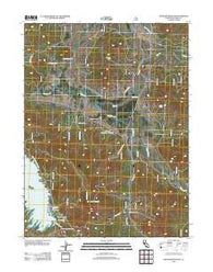 Crocker Mountain California Historical topographic map, 1:24000 scale, 7.5 X 7.5 Minute, Year 2012