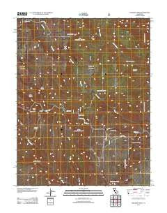 Crooked Creek California Historical topographic map, 1:24000 scale, 7.5 X 7.5 Minute, Year 2012