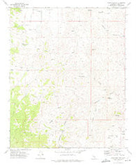 Cross Mountain California Historical topographic map, 1:24000 scale, 7.5 X 7.5 Minute, Year 1972