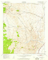 Cross Mountain California Historical topographic map, 1:62500 scale, 15 X 15 Minute, Year 1943