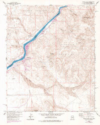 Cross Roads California Historical topographic map, 1:24000 scale, 7.5 X 7.5 Minute, Year 1959