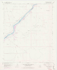 Cross Roads California Historical topographic map, 1:24000 scale, 7.5 X 7.5 Minute, Year 1959