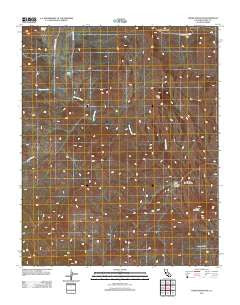 Cross Mountain California Historical topographic map, 1:24000 scale, 7.5 X 7.5 Minute, Year 2012