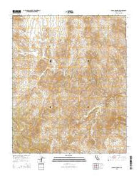 Cross Mountain California Current topographic map, 1:24000 scale, 7.5 X 7.5 Minute, Year 2015
