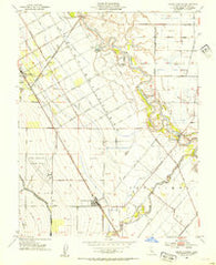 Crows Landing California Historical topographic map, 1:24000 scale, 7.5 X 7.5 Minute, Year 1952